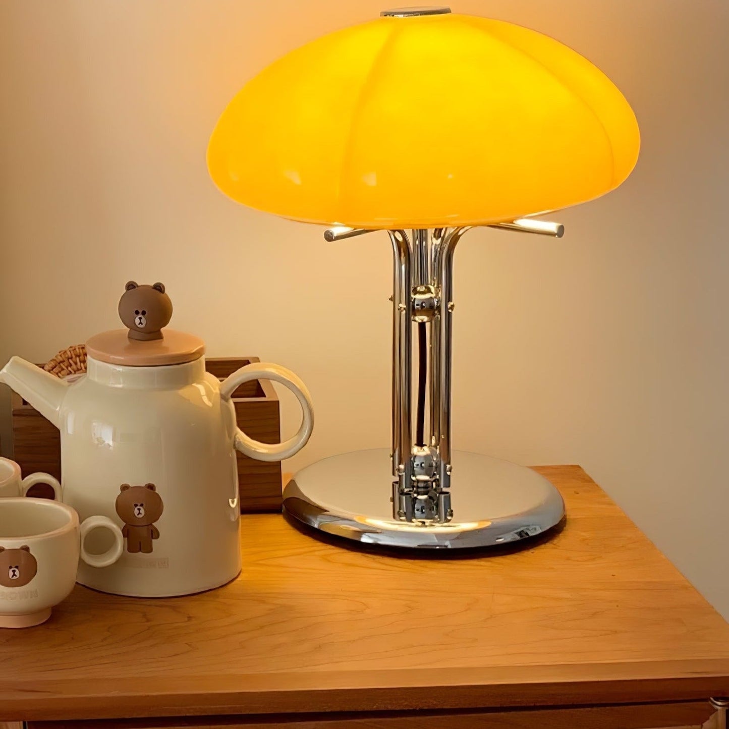 BauhausGlow - Lampe de table champignon