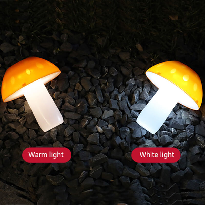 MushroomGlow - Solar-Gartenleuchte