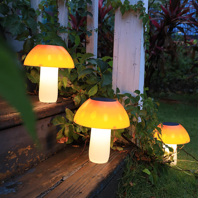 MushroomGlow - Solar-Gartenleuchte