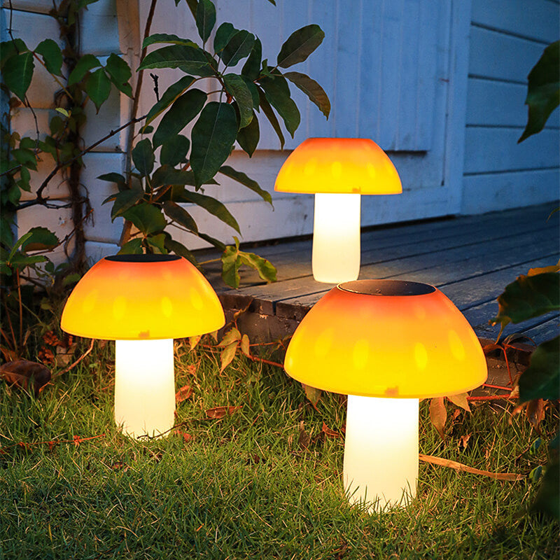 MushroomGlow - Solar-Gartenleuchte