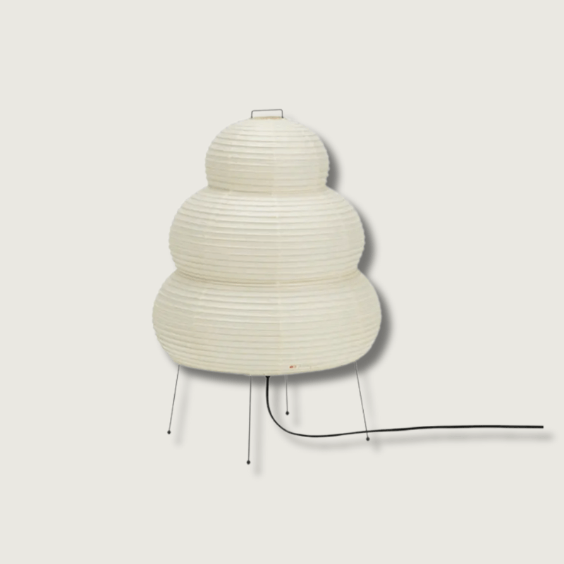 ZenAkari - Elegant Japandi Rispapirlampe