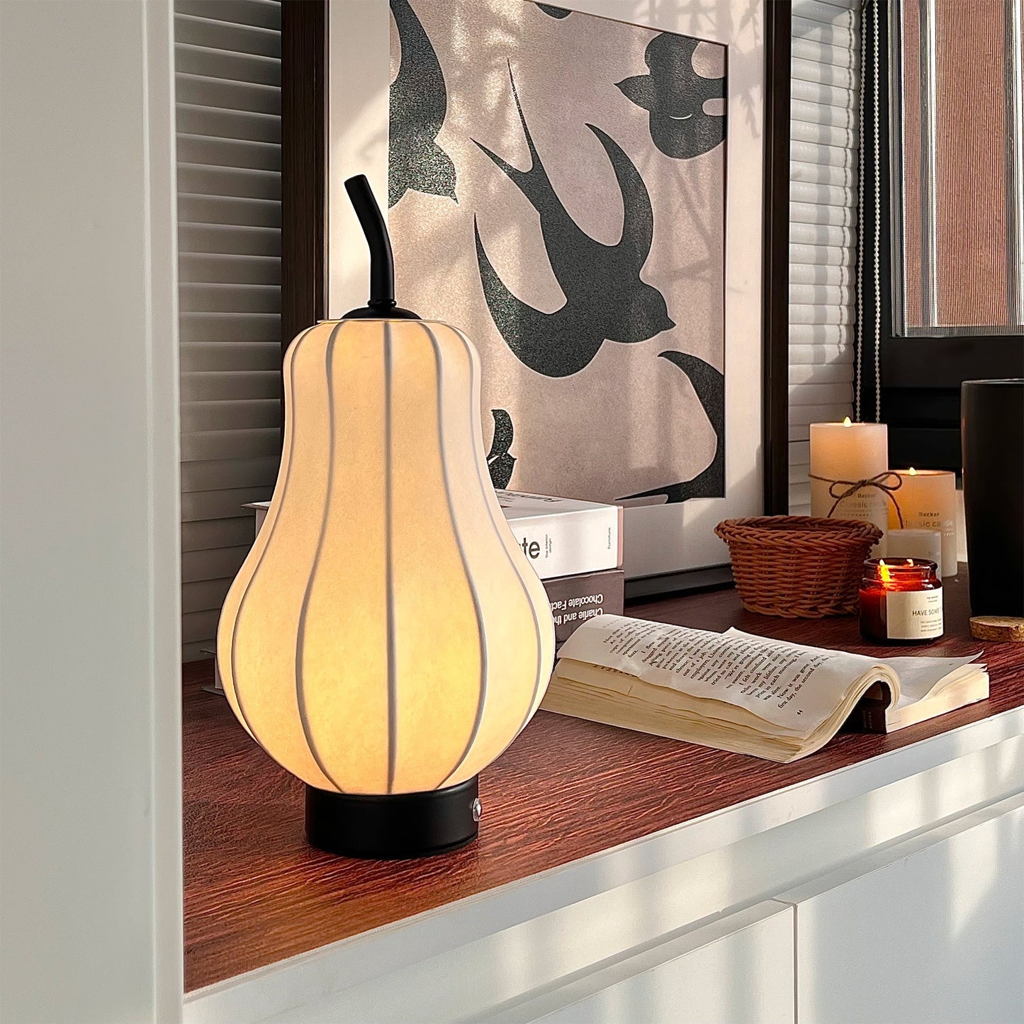 LichtPeer - Table Lamp with Rechargeable Battery and Creative Design