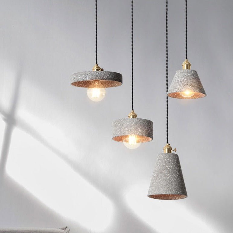 LoftVibe - Industrial Cement Pendant Light