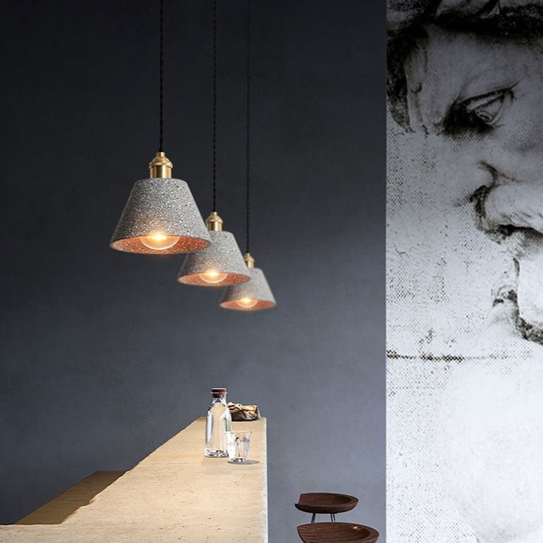 LoftVibe - Industrial Cement Pendant Light