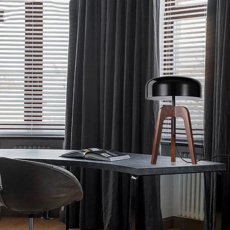 BambooGlow - Lampe en bois classique