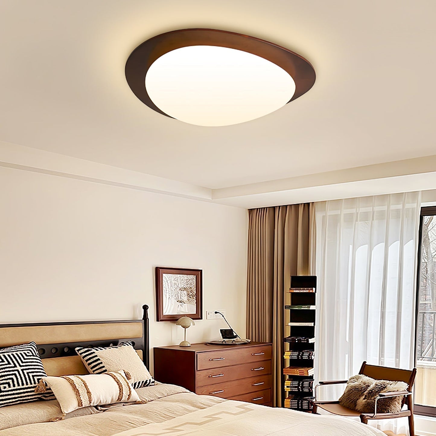 NordicStone - Træsten Loftlampe