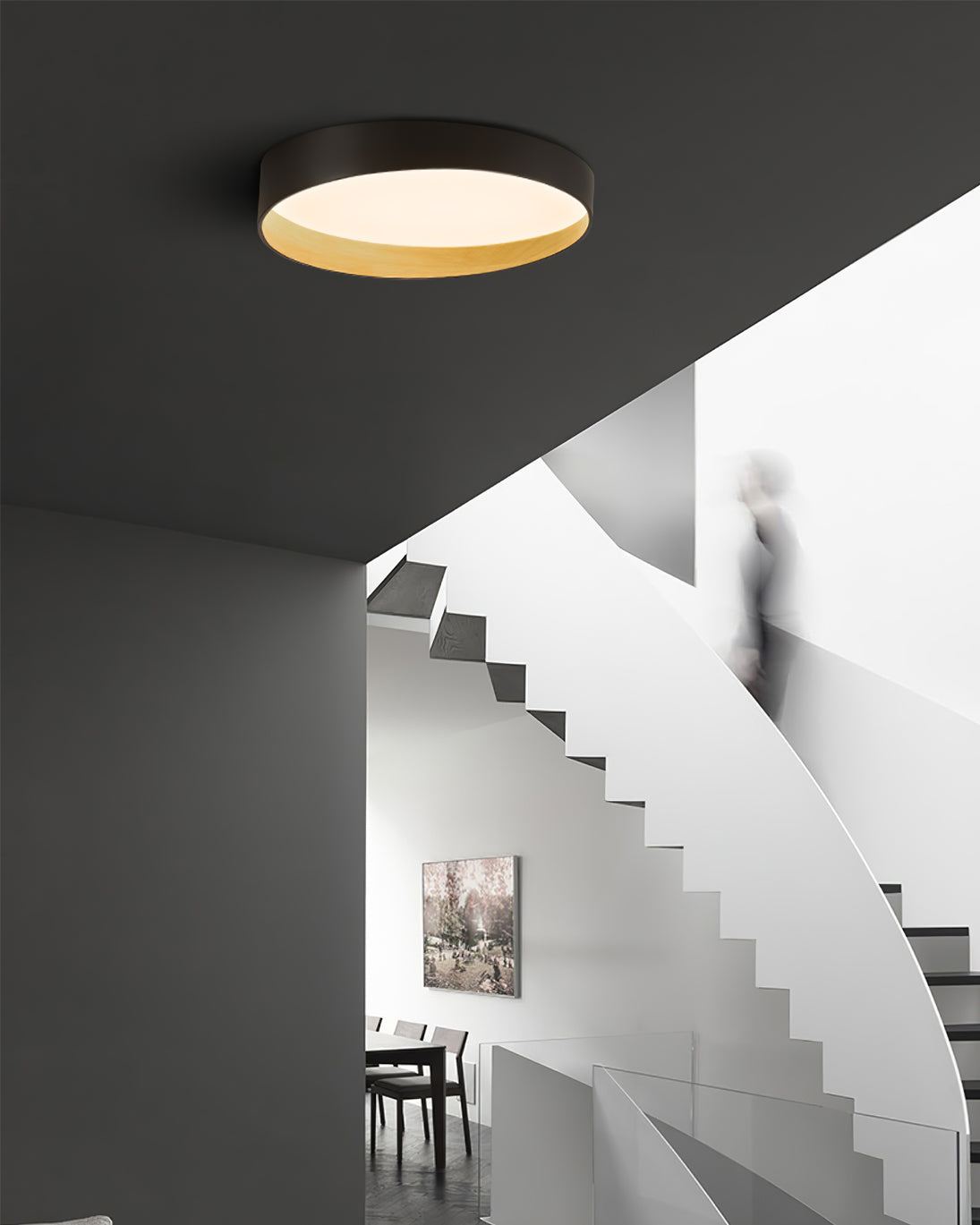 LuxeAlton - Ceiling Light with Elegant Finish and Subtle Lighting