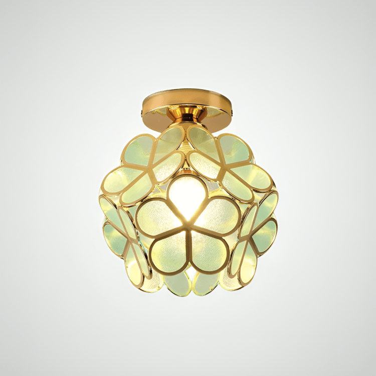 RetroFlora - Coloured PVC Ceiling Light