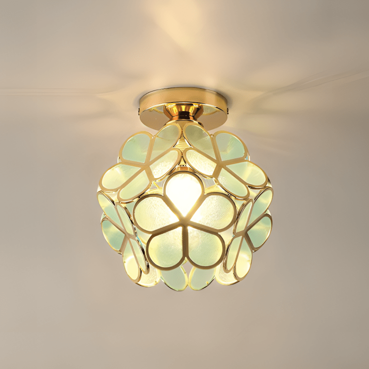 RetroFlora - Coloured PVC Ceiling Light