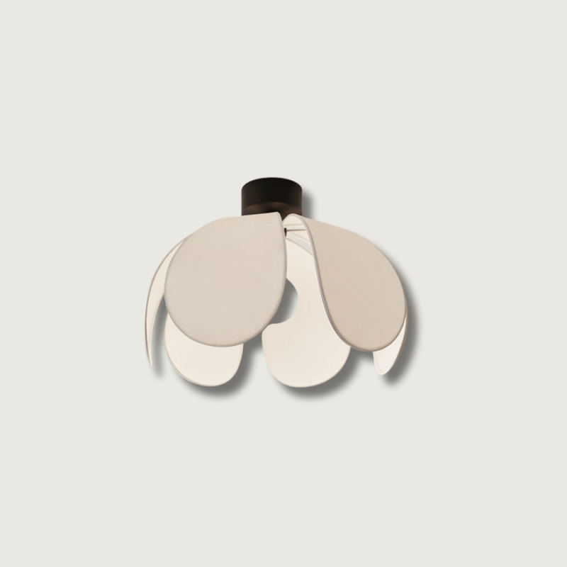 FlowerLuxe - Ceiling Light with Fabric Flowers and Intimate Lighting