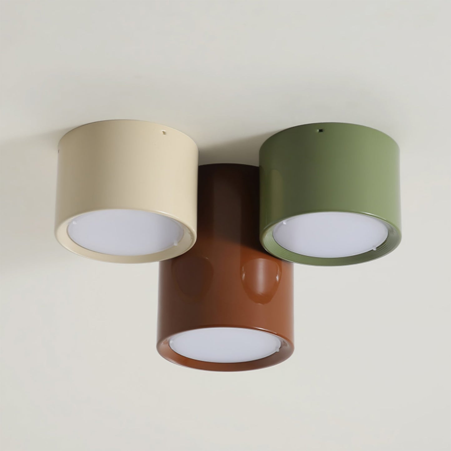 LuxeAsher - Ceiling Light with Combined Elements and Subtle Lighting
