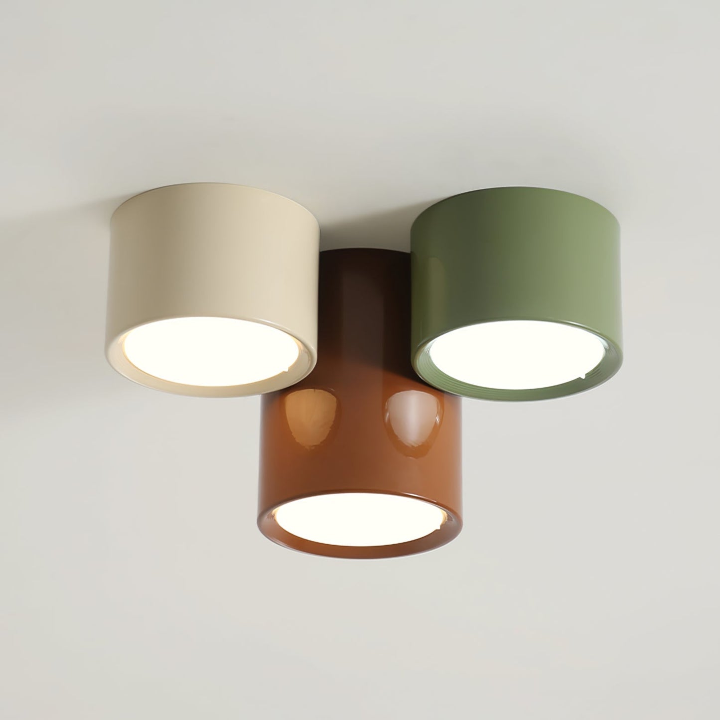 LuxeAsher - Ceiling Light with Combined Elements and Subtle Lighting
