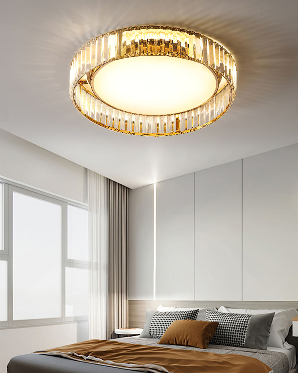 CurzonLuxe - Deckenleuchte mit modernem Design und stimmungsvoller Beleuchtung