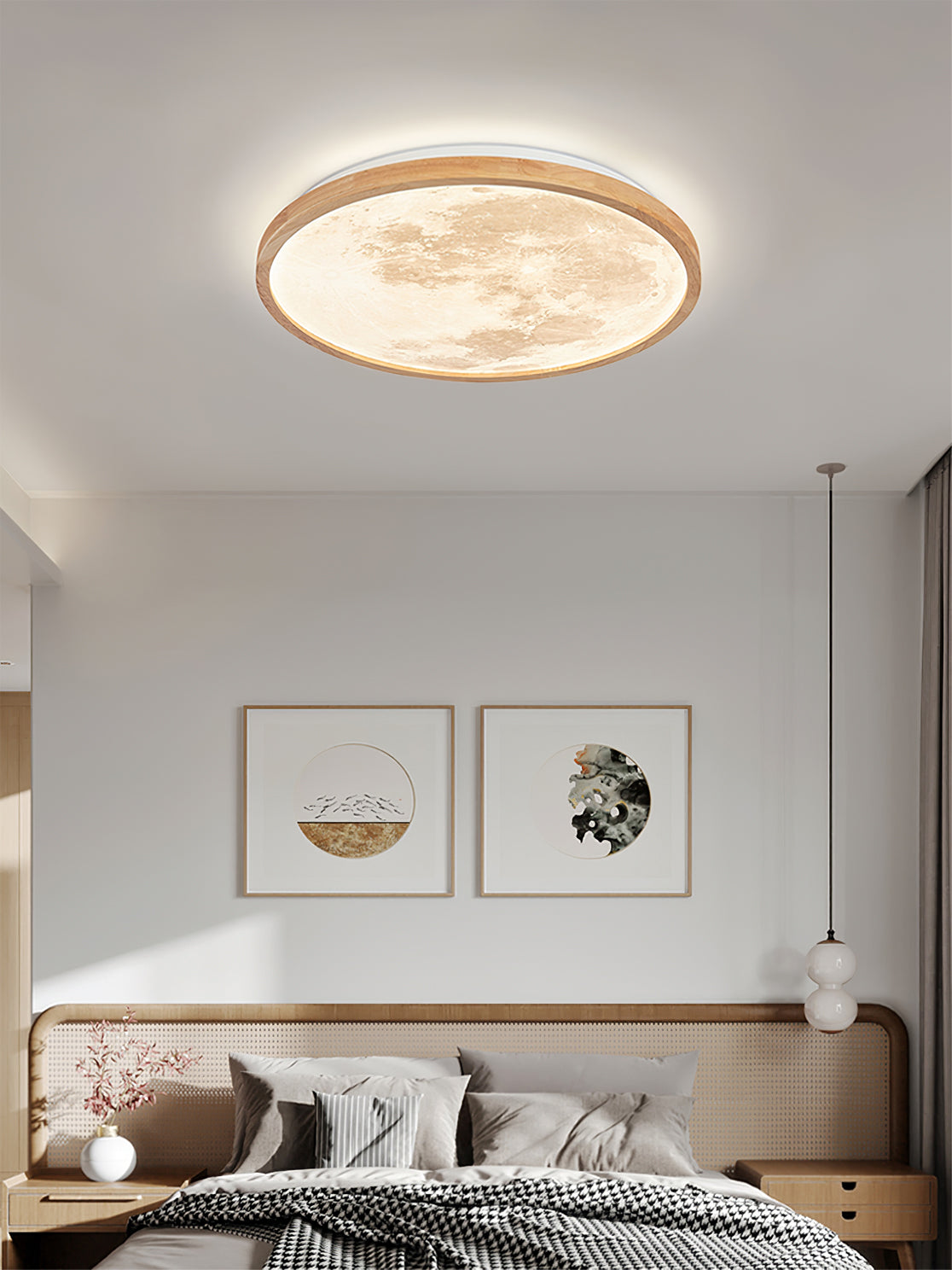 EmivaLuxe - Ceiling Lamp with Minimalist Elegance and Warm Light Distribution