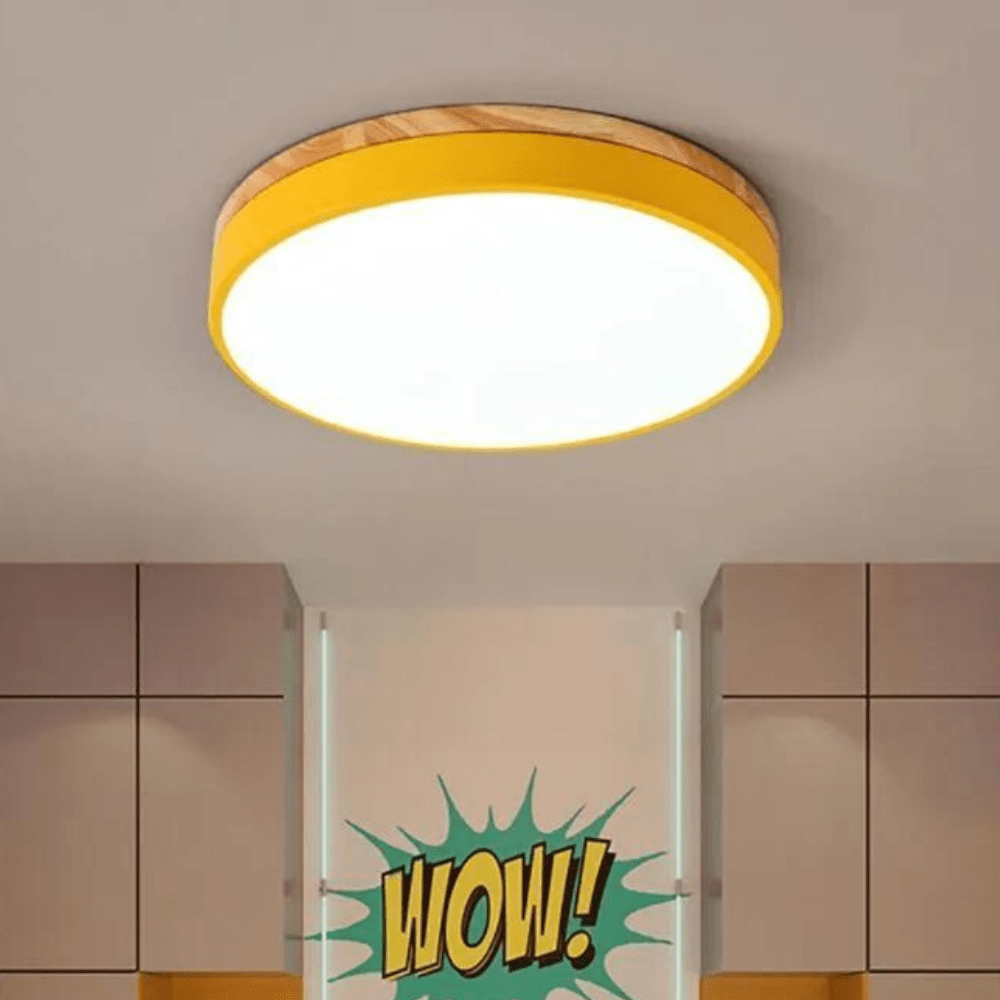 ScandiGlow | Natural Wooden Pendant Light