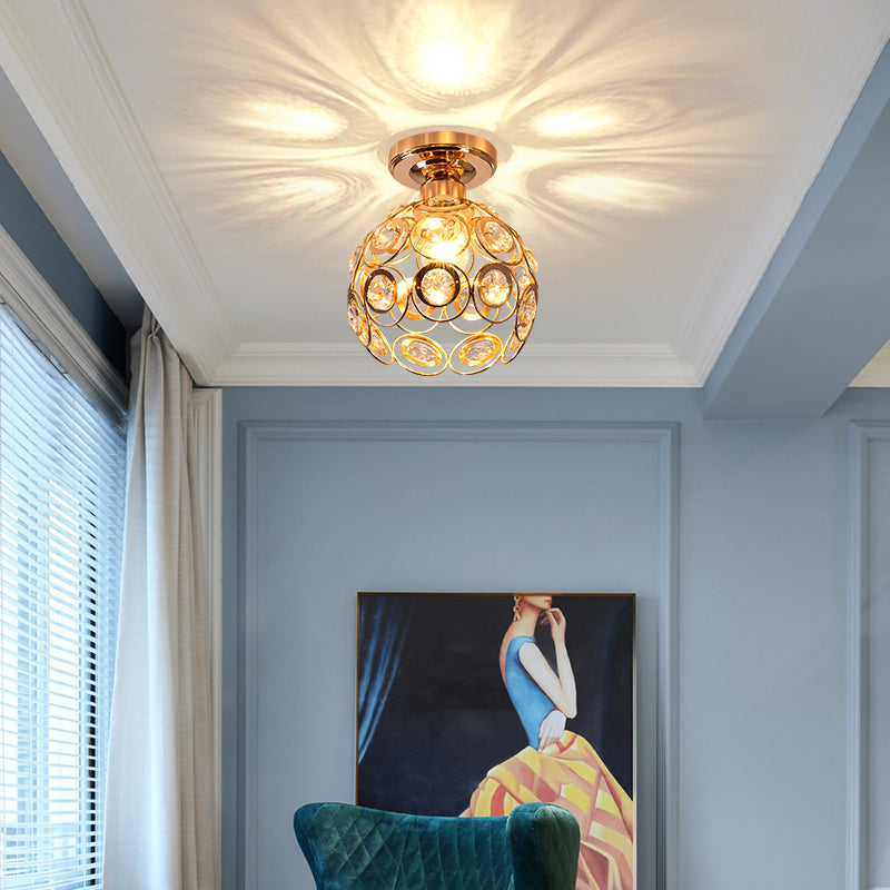CrystalHalo - Luxe Hall Ceiling Light