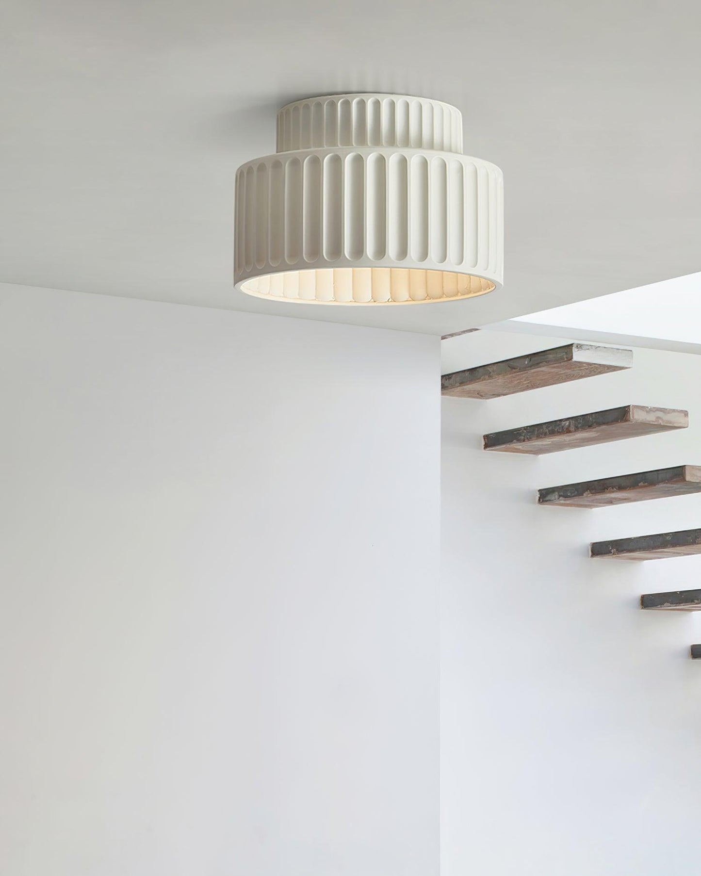 LuxeKami - Ceiling Lamp with Japanese Influences and Subtle Lighting