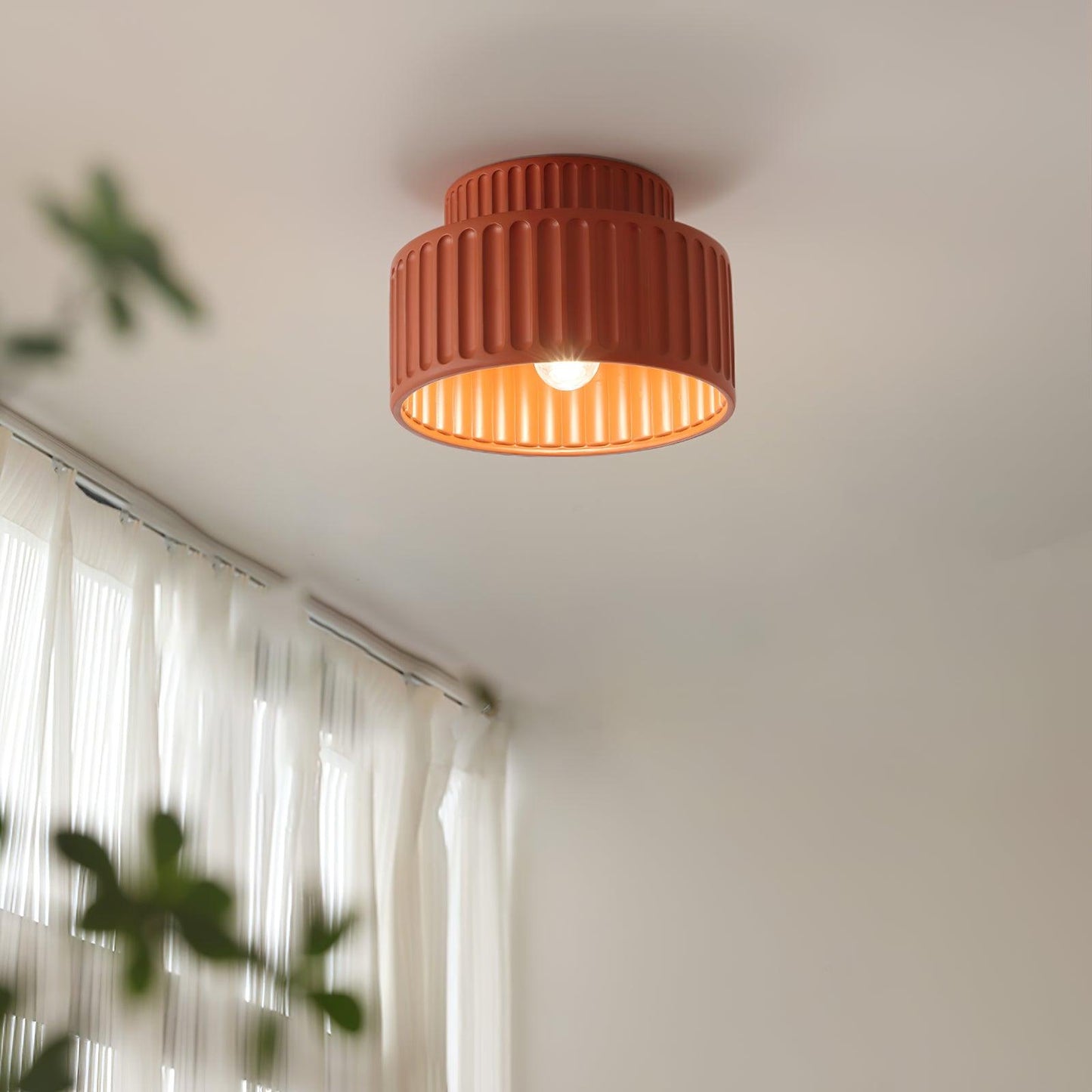 LuxeKami - Ceiling Lamp with Japanese Influences and Subtle Lighting