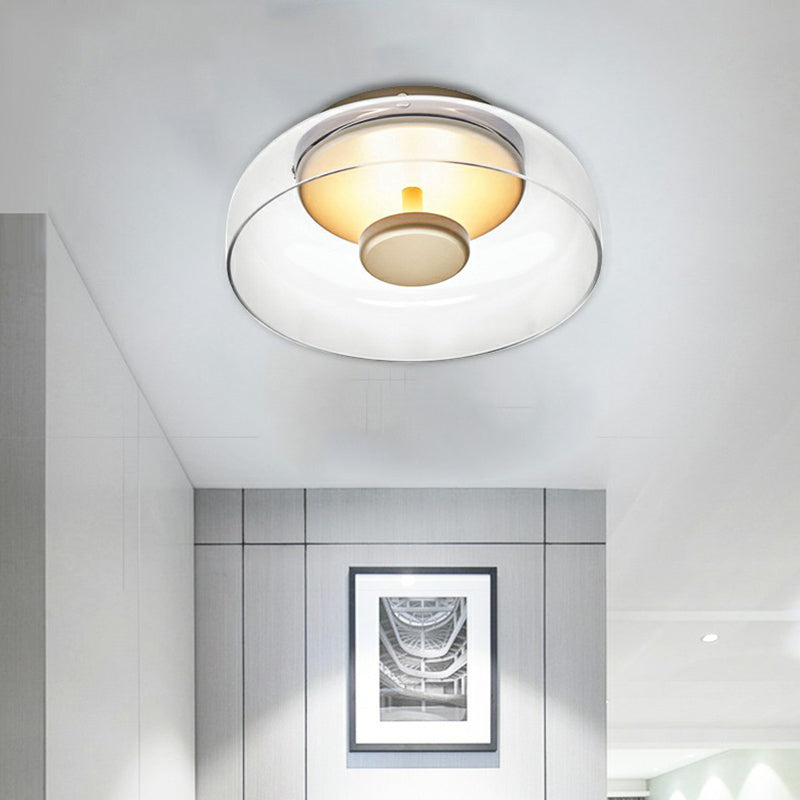 ShineGlow – LED loftslampe i glas