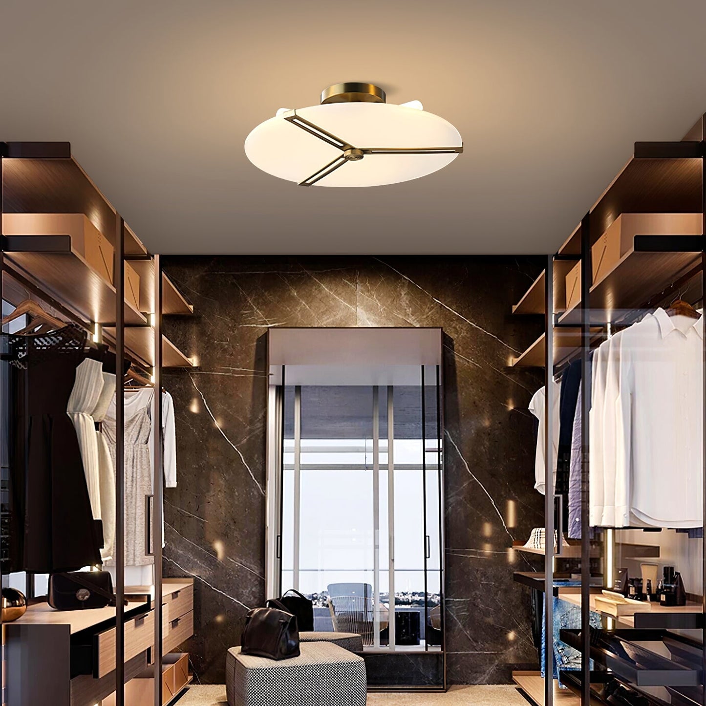 LuxeASO - Ceiling Lamp with Contemporary Design and Subtle Lighting