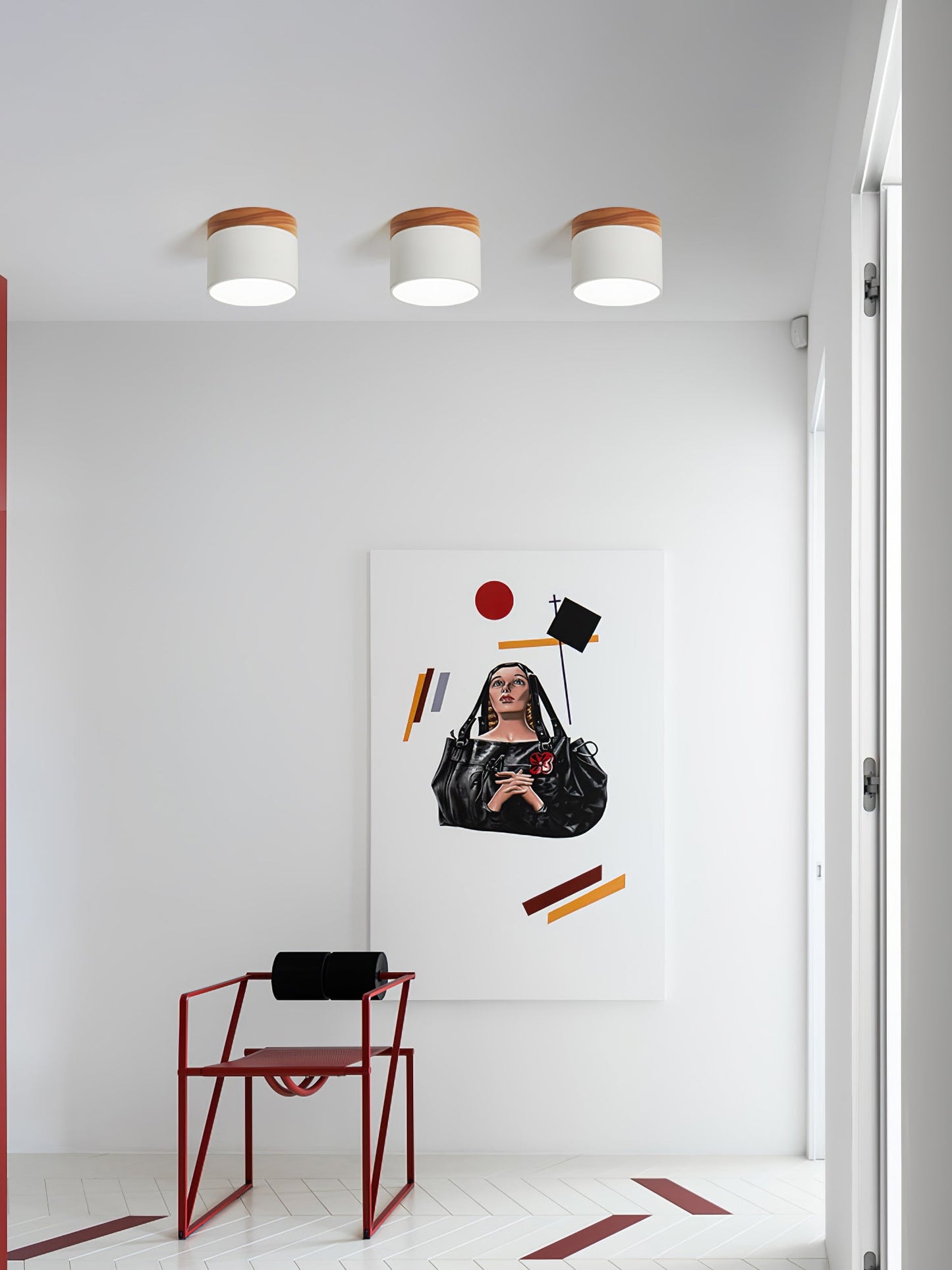 SpotLicht - Loftspotlampe med slank form og retningsbestemt belysning