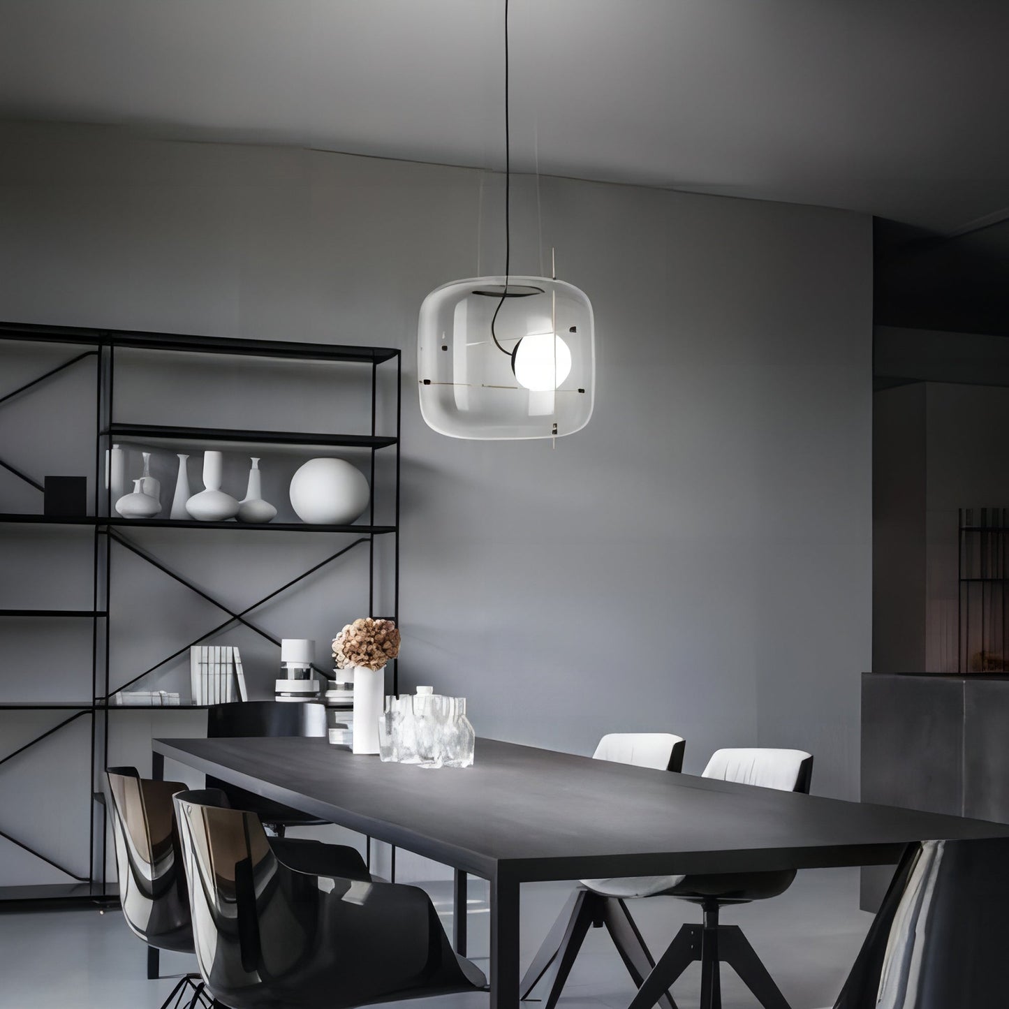 PlotGlow | Elegante Glas-Pendelleuchte