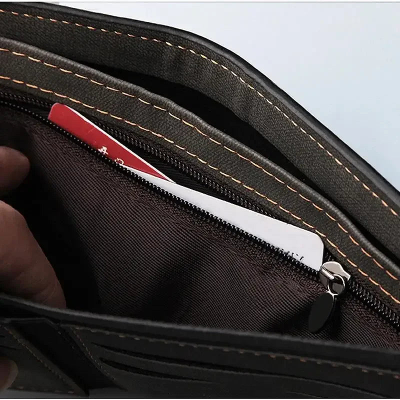 Personlig Mini Tegnebog - Graveret Navn og Kompakt Design