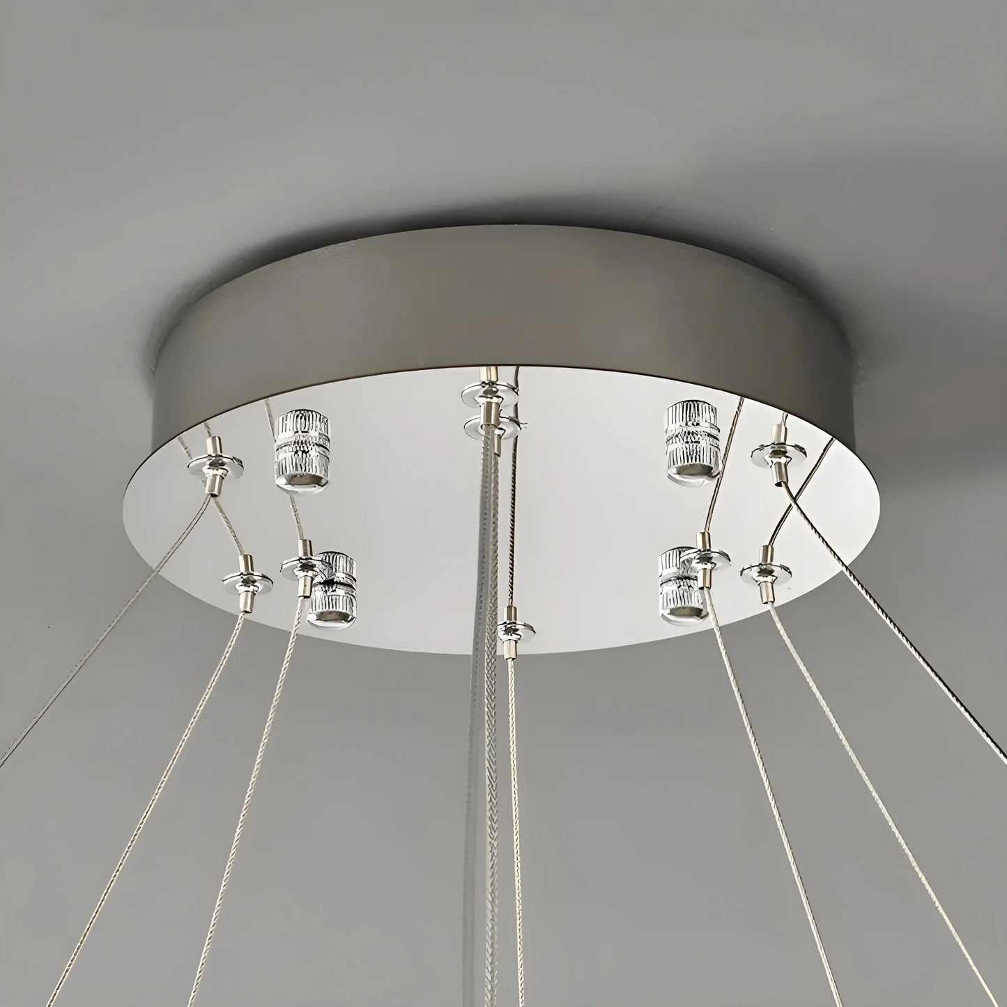 ShineWave - Moderne loftslampe i rustfrit stål