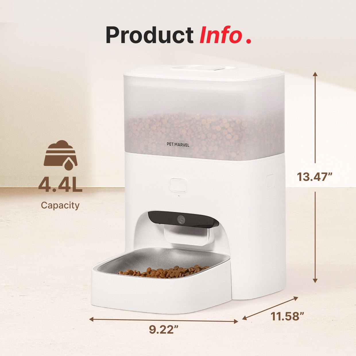 Petdiary – Smart automatisk kattefodrer med kamera