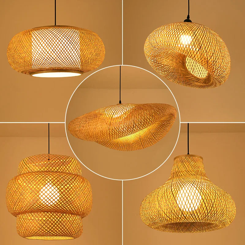 RattanLuxe - Natürliche Rattanbeleuchtung für das Zuhause