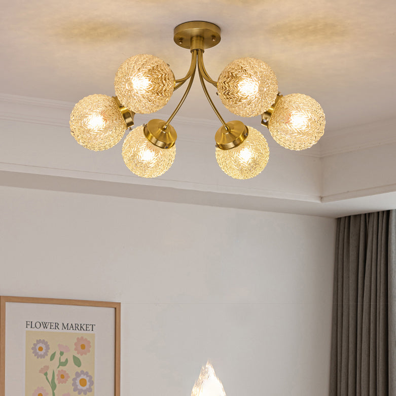 GlassLuxe - Taklampe med retro glassform og intim belysning