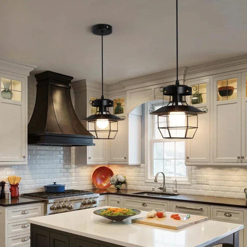 RetroFrame | Pendant Light with Vintage Charm