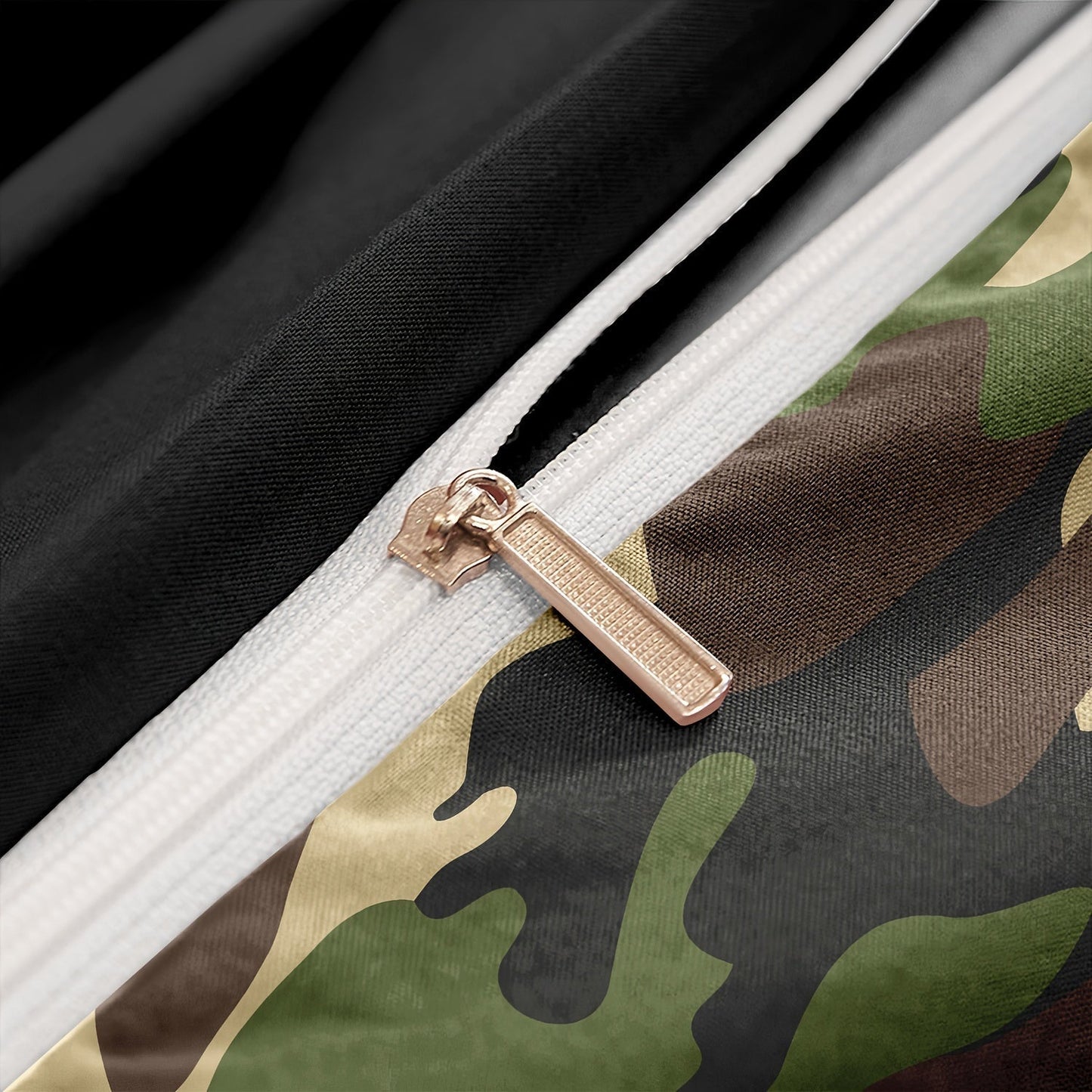 CamoCozy - Trendiges Camouflage-Bettwäsche-Set