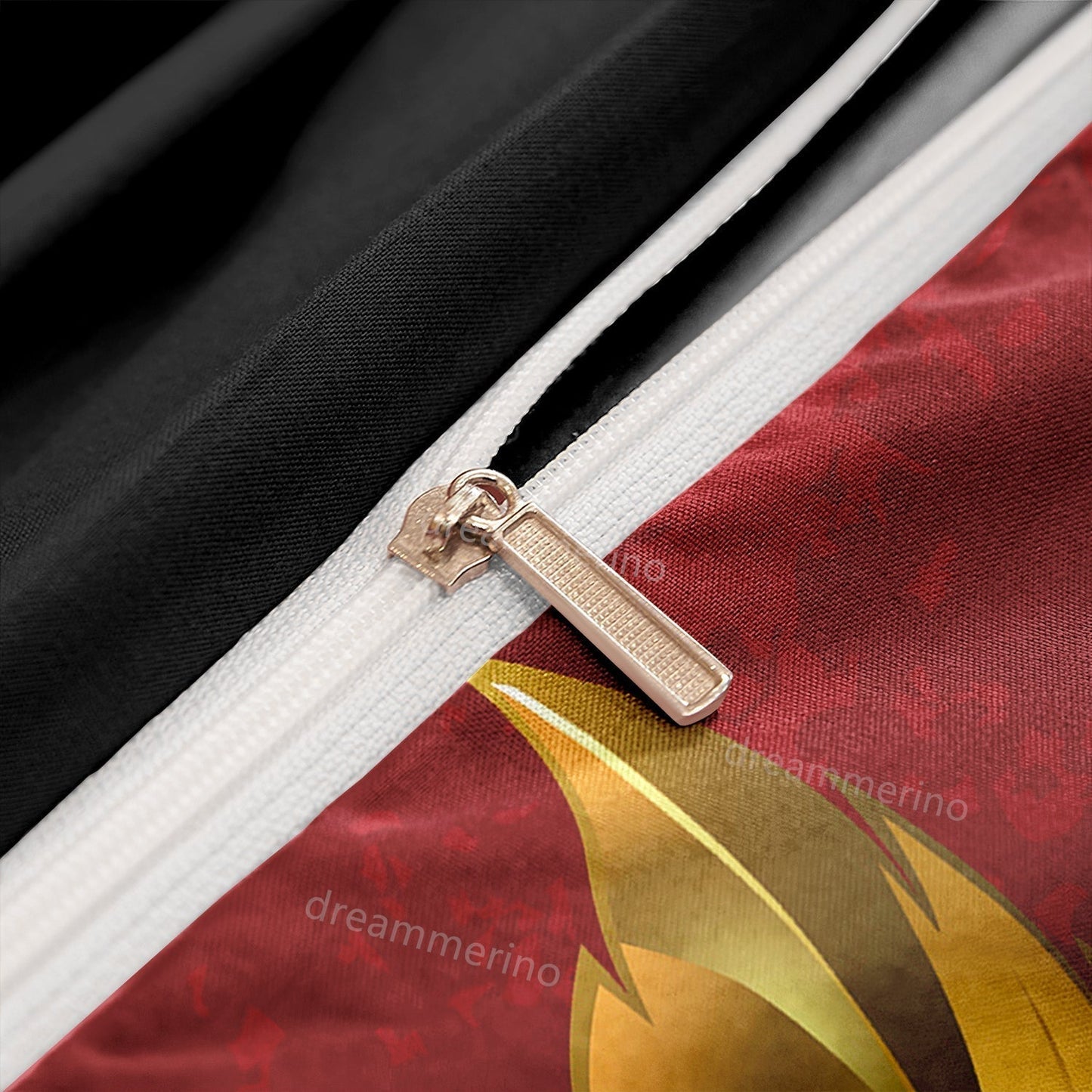 ScarletElegance - Romantisches Rosen-Bettwäsche-Set