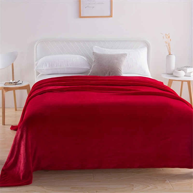 SnuggleSoft - Warmes Flanell-Decke für Sofa und Reisen