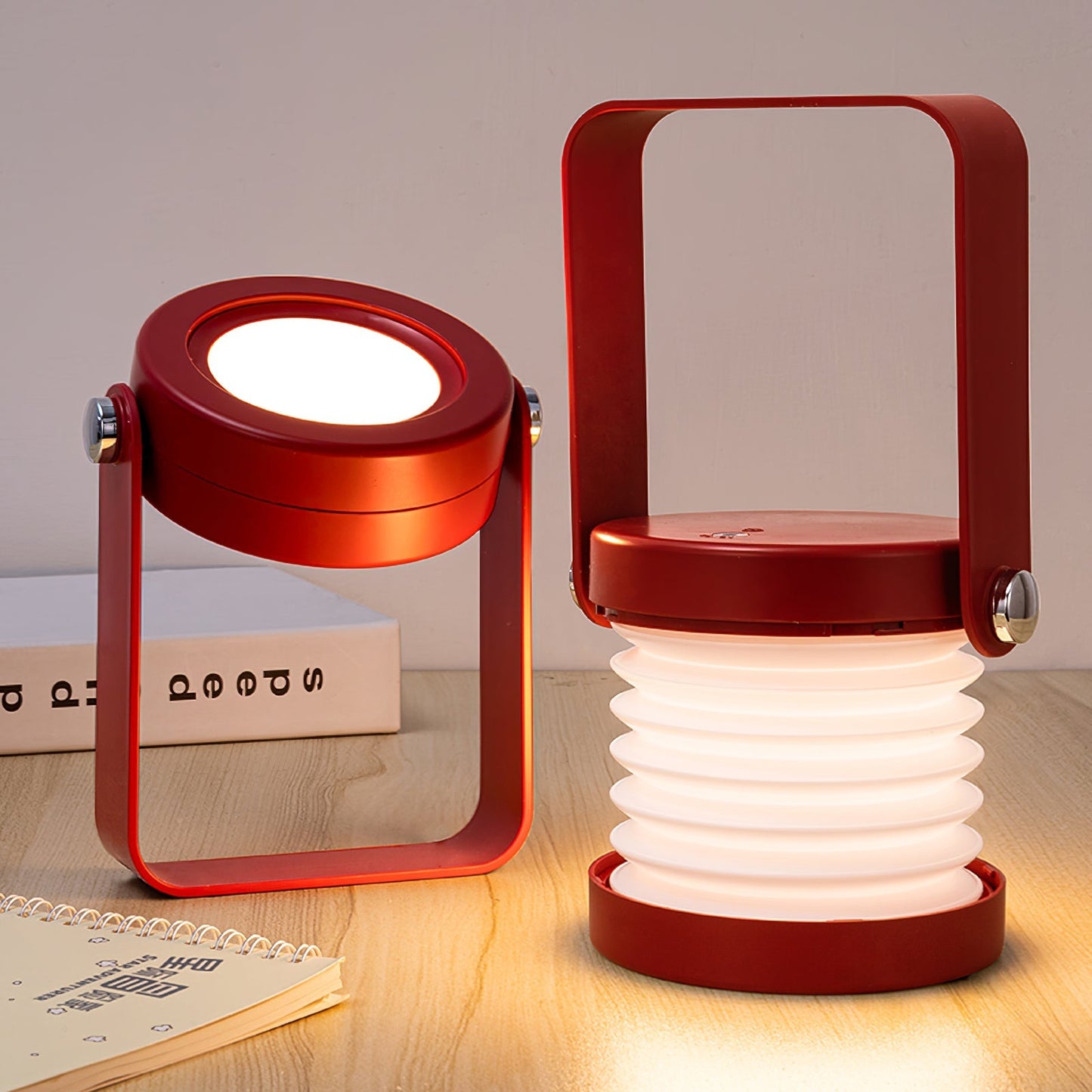 LanternLuxe - Portable Lantern Table Lamp with Cosy Glow and Elegant Design