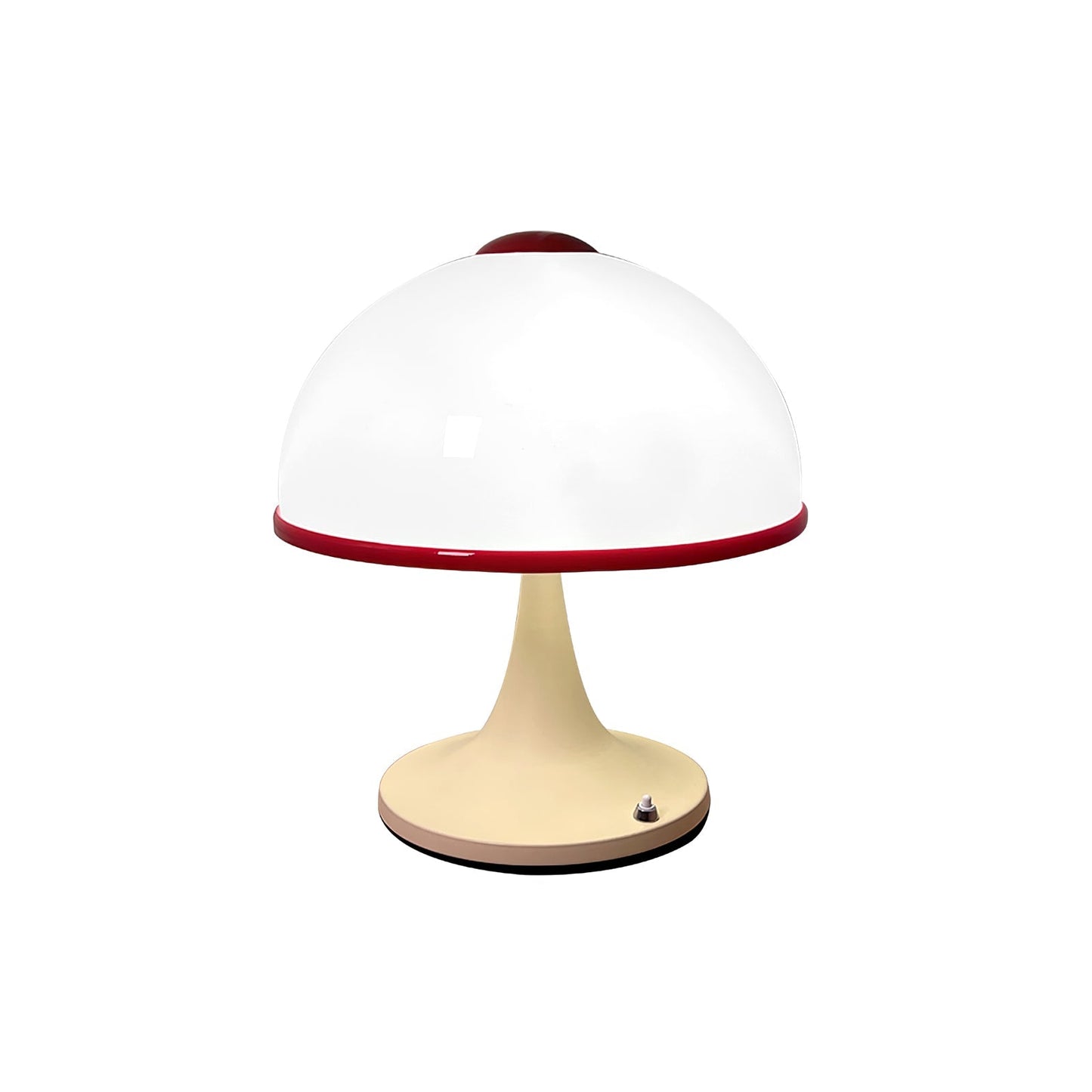 Luxe Mushroom - Bordlampe med elegant fod og blød lysdiffusion