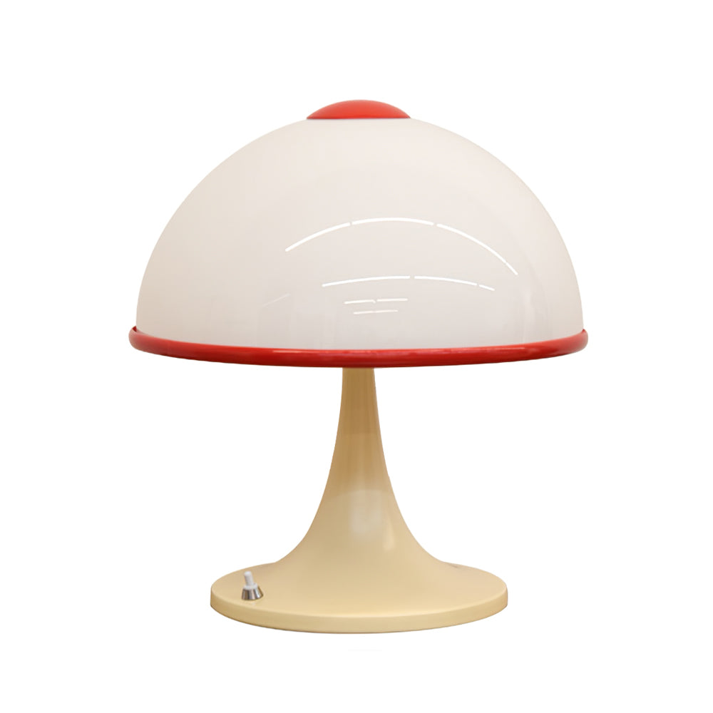 Luxe Mushroom - Bordlampe med elegant fod og blød lysdiffusion