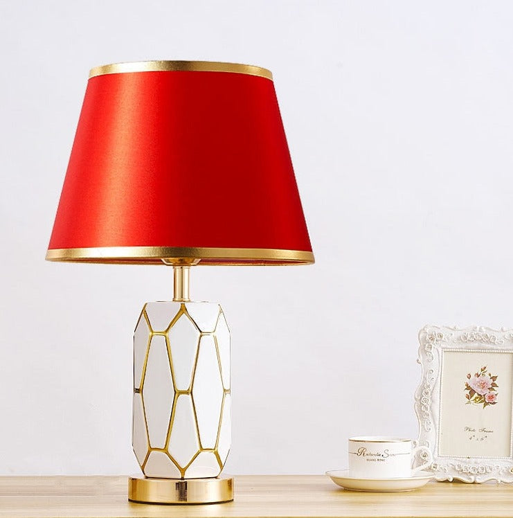 CeramicVibe - Retro Schreibtischlampe aus Keramik