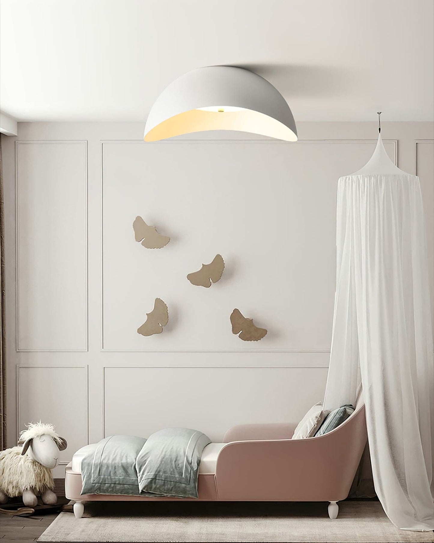HaloLuxe - Elegant LED taklampe med tidløs sirkulær design