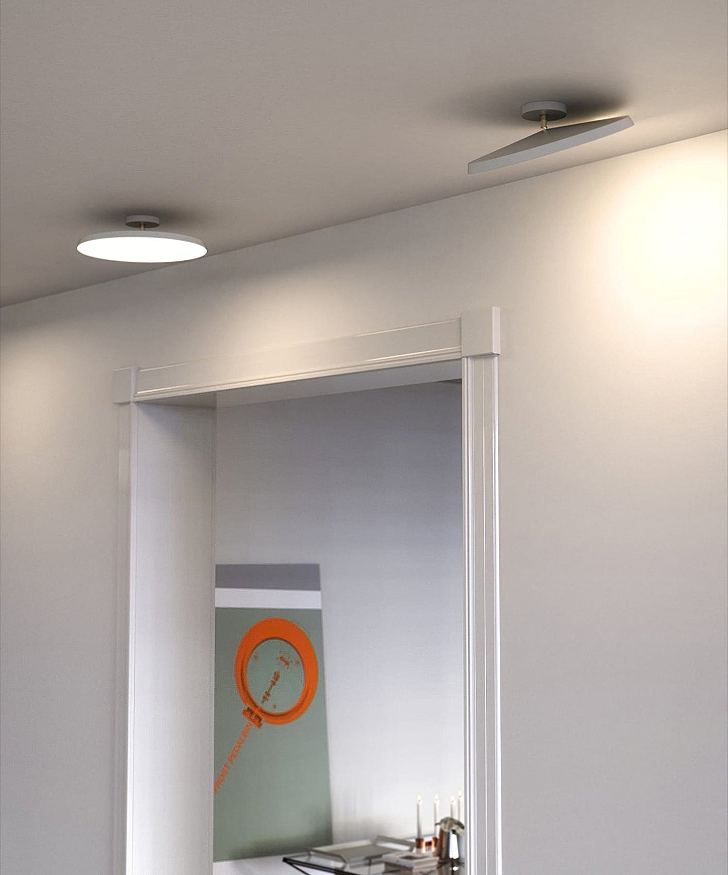 RoundAura - Ceiling Light