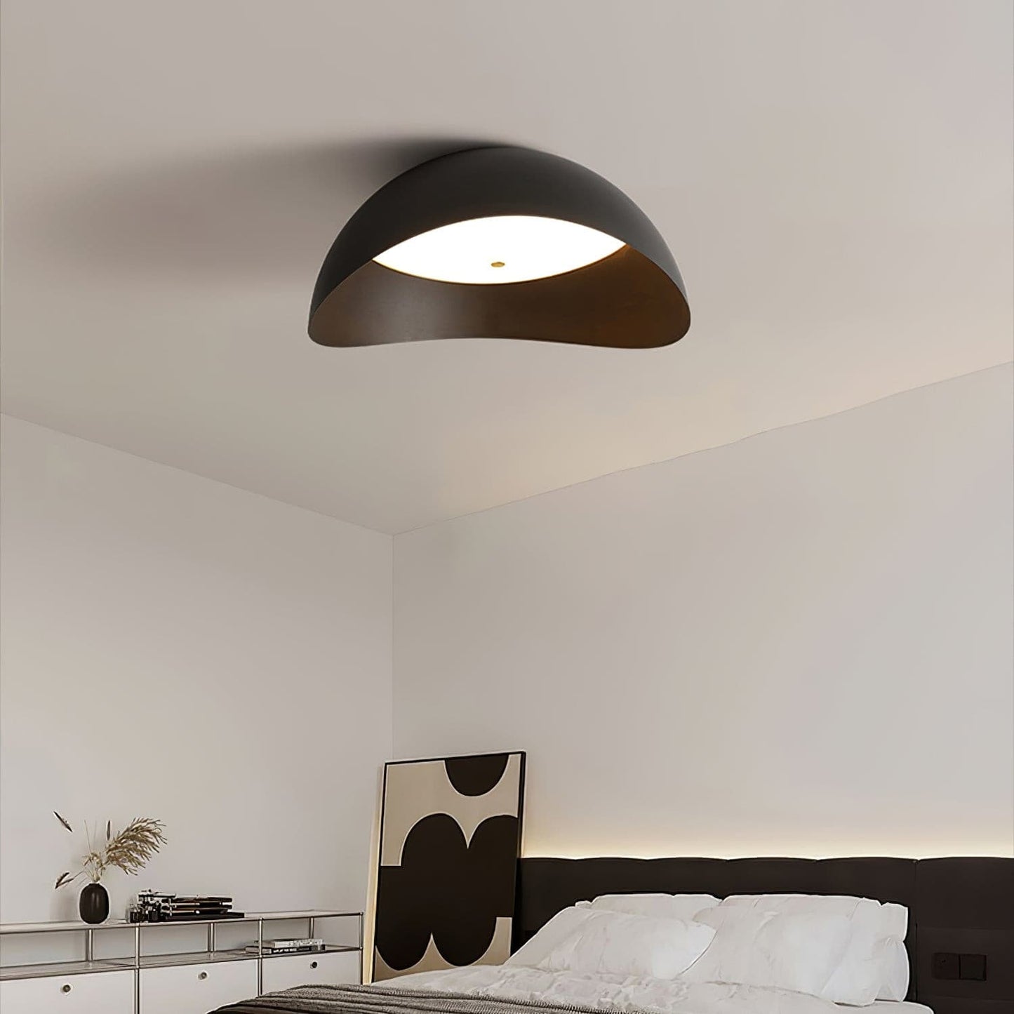 HaloLuxe - Elegant LED taklampe med tidløs sirkulær design