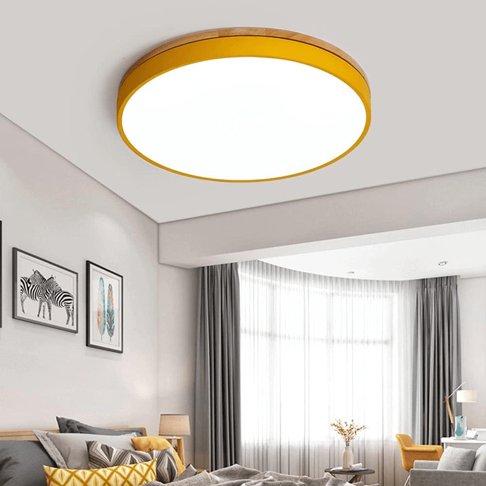 ScandiGlow | Natural Wooden Pendant Light