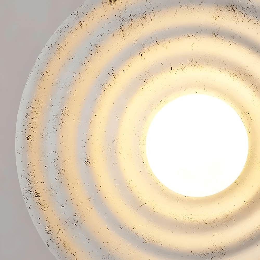 TranquilLume - Wabi-Sabi Væglampe til en Fredelig Atmosfære
