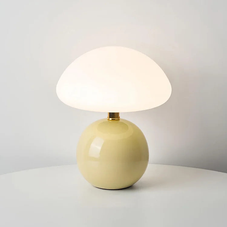 MushroomGlow - Elegante Franse Tafellamp