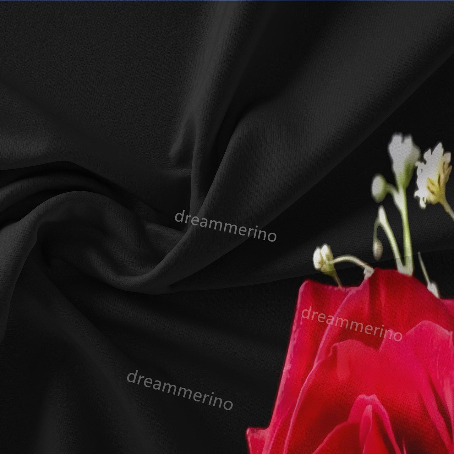 RoseWhisper - Romantisches Rosen-Bettwäsche-Set
