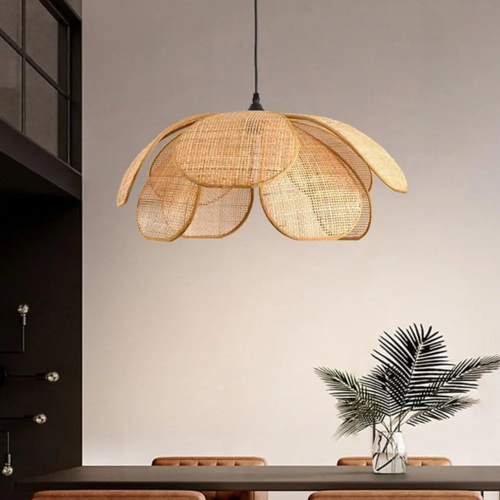 MokuLicht - Elegant rattanpendel