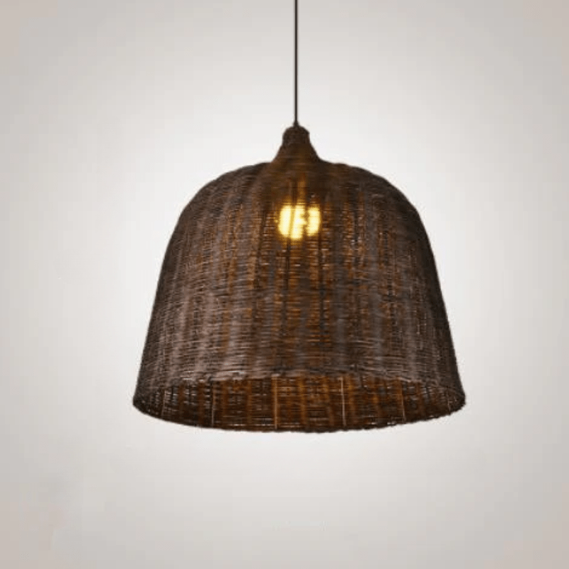 RattanLite - Rattan-Hängeleuchte für die Küche