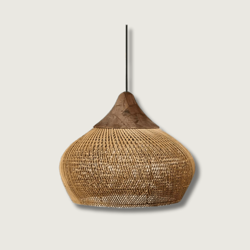 BohoRattan - Handmade Rattan Pendant Light