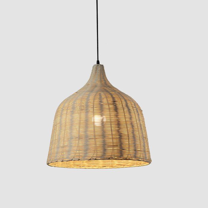 RattanLite - Rattan-Hängeleuchte für die Küche